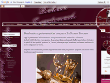 Tablet Screenshot of bombonieraenogastronomica.com